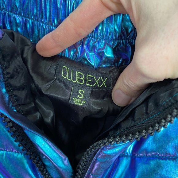 Club Exx Iridescent Snowsuit from Dolls Kill - Picture 15 of 15